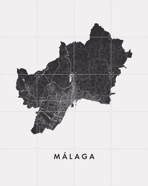 Málaga City Map