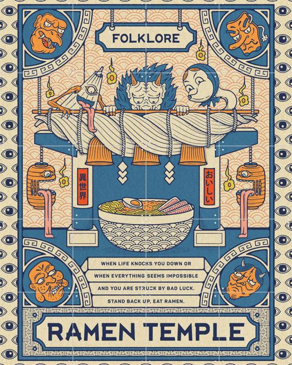 Ramen Temple Folklore