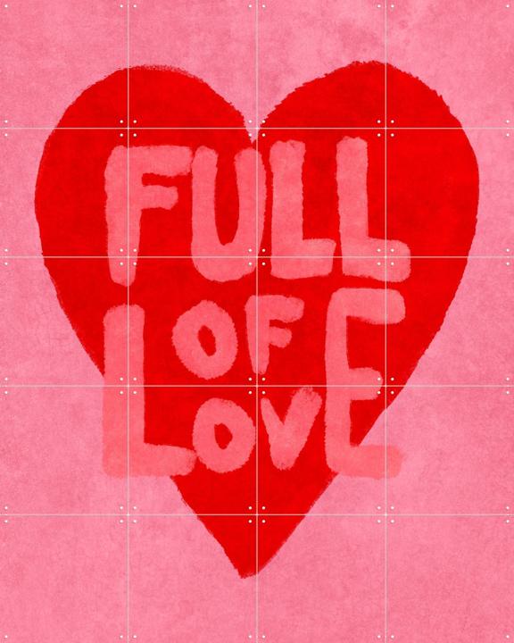 Full Of Love Handlettering