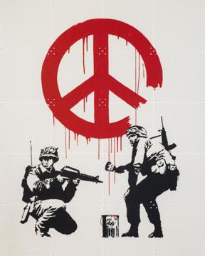 'CND Soldiers' par Banksy