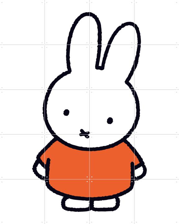 Miffy Dress - Orange