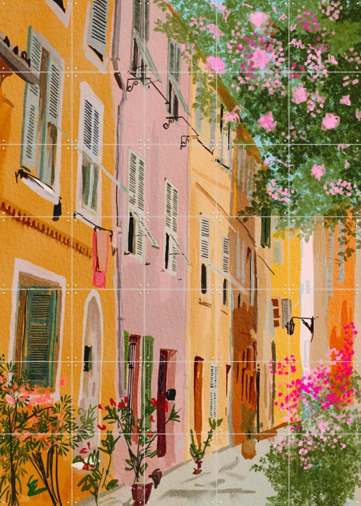 Colorful streets, door Ekaterina Zagorska - IXXI