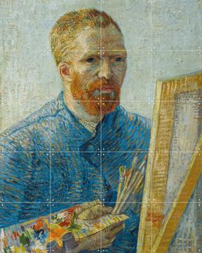 'Self-portrait as a Painter (1888)' by Vincent van Gogh (1853 - 1890) & Van Gogh Museum