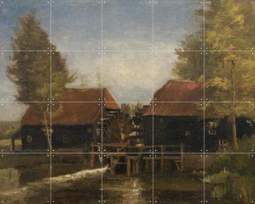 'The Collse Watermill' by Vincent van Gogh (1853 - 1890) & Het Noordbrabants Museum