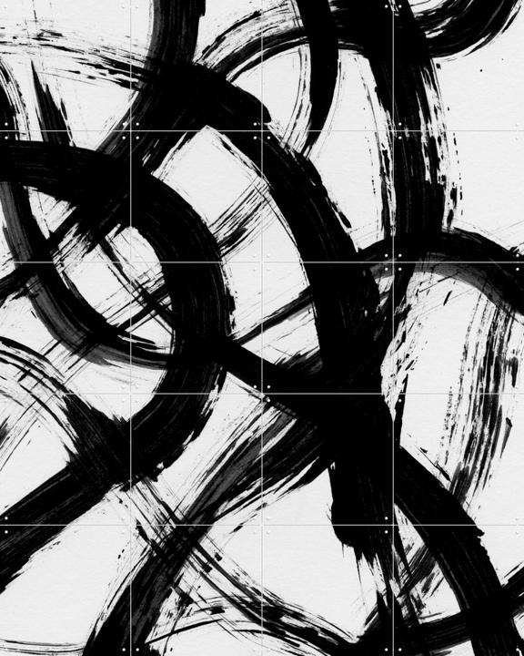 Abstract Brush Strokes 98X