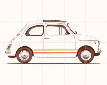 'Fiat 500' van Florent Bodart