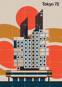 Tokyo 72 By Bo Lundberg | Wall Art & Art Prints | IXXI 2