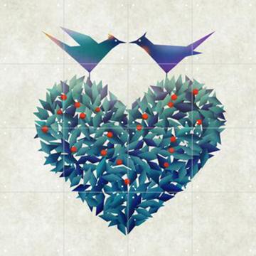 IXXI - Love Birds par Angelo Cerantola 