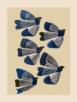 'Birds In Flight' van Branka Kodžoman