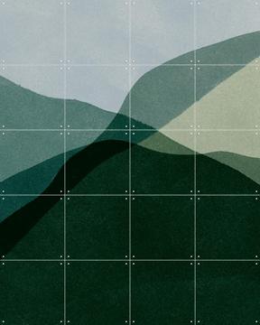 'Mountain landscape' von Lotte Dirks