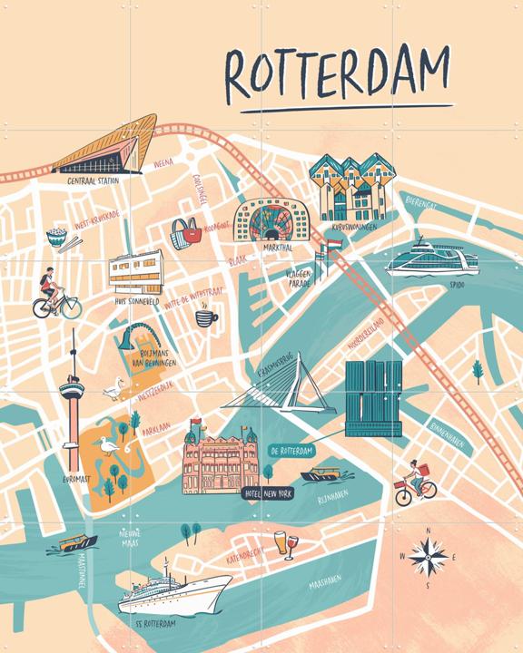 Rotterdam Illustration