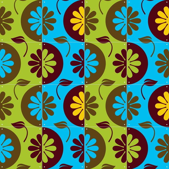 Floral DNA Pattern 2