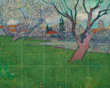 'Orchards in Blossom (1889)' by Vincent van Gogh (1853 - 1890) & Van Gogh Museum