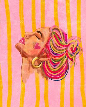 'Woman Dreaming' von Raissa Oltmanns