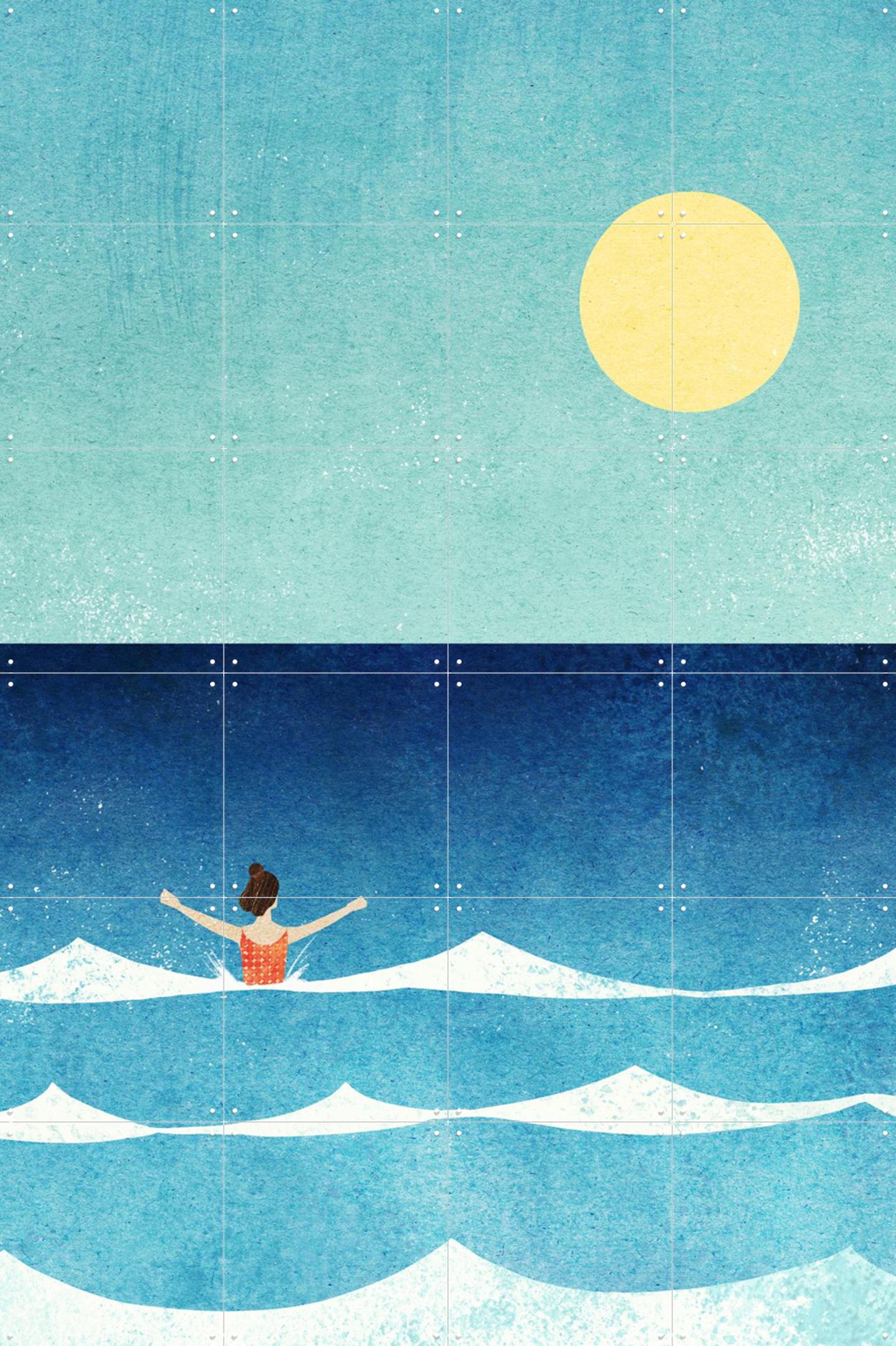 Sea Swim By Henry Rivers | Wall Art & Art Prints | IXXI