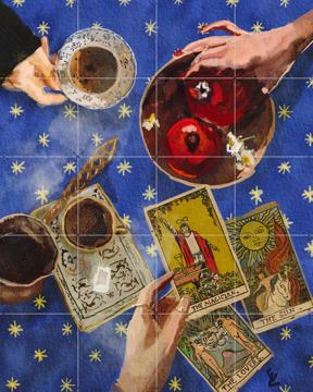 'The magician, The lovers, The sun' by Ekaterina Zagorska