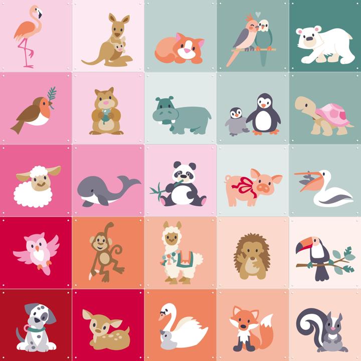 Cute Animals Collagebox