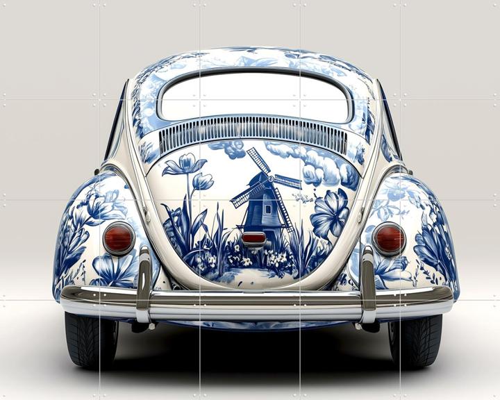Delft Blue Beatle