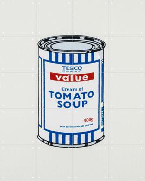 IXXI - Tomato Soup Can by Banksy 