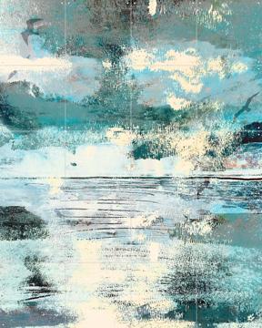 'Birds Flying Over The Lake' van RAR Kramer