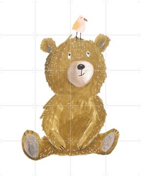 'Freunde Bär & Vogel' von Adams Arts