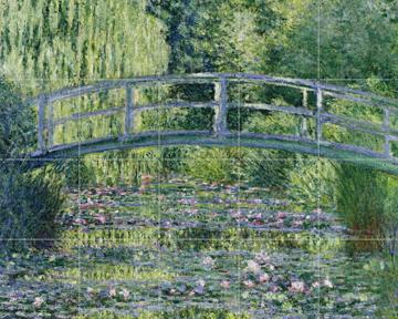 'The Waterlily Pond - Green Harmony' von Claude Monet & Museé D'Orsay