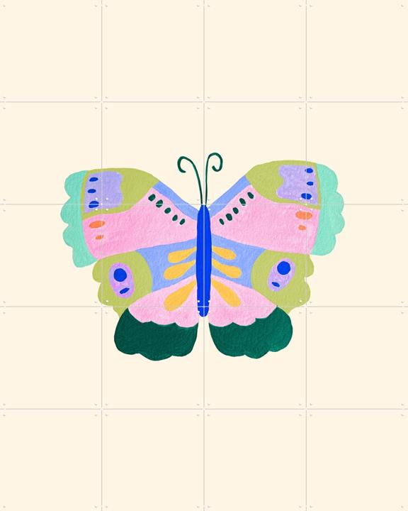 Floral Fantasy Butterfly