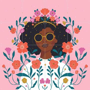 'Flower Girl' by Bethan Janine