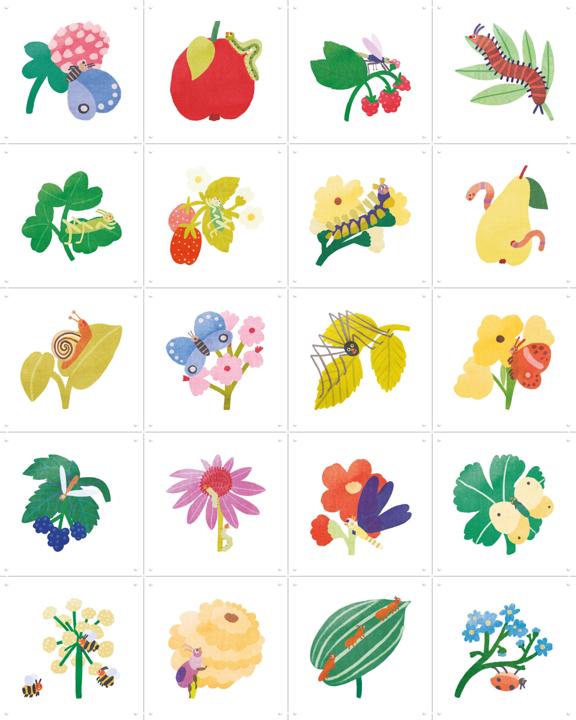 Bugs and Blossoms Collage Box