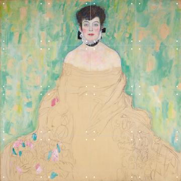 'Amalie Zuckerkandl 1917' van Gustav Klimt & Bridgeman Images