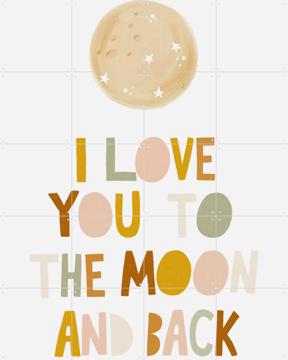 'To The Moon and Back' van Menina Lisboa