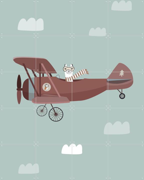 llama aviator blue sky