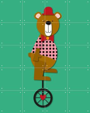 'Circus Bear' par Jetske Kox