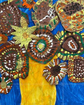 'Flowers I' by OBS het Windas Schiedam & Van Gogh 21st Century