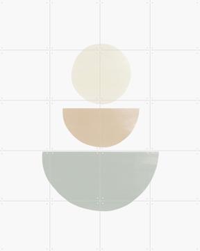 'Balancing Shapes I' by Bohomadic Studio