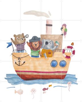 'Bootsparty' von Adams Arts