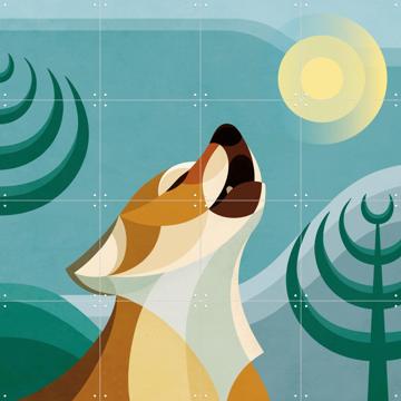 'Wolf' by Elke Uijtewaal