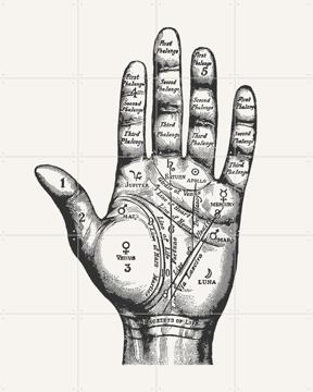 'Palmistry' van Aster Edition