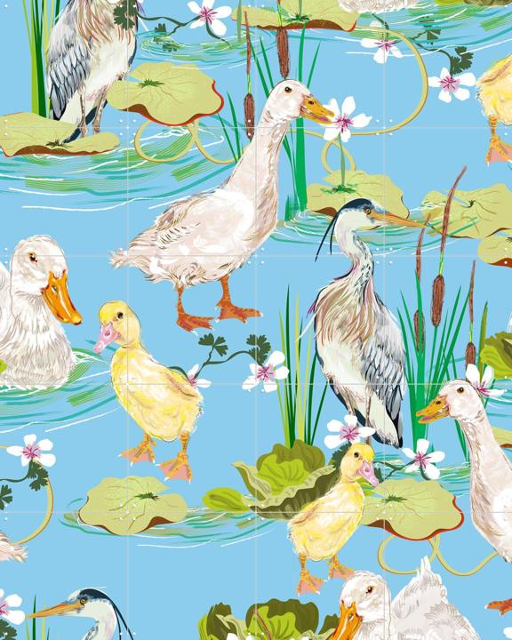 Peking Ducks Pattern