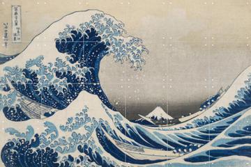 IXXI - The Great Wave door Katsushika Hokusai & British Museum