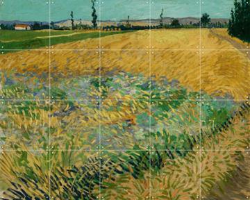 'Korenveld (1888)' van Vincent van Gogh (1853 - 1890) & Van Gogh Museum