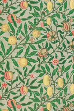 'Fruit green' by William Morris & Victoria and Albert Museum