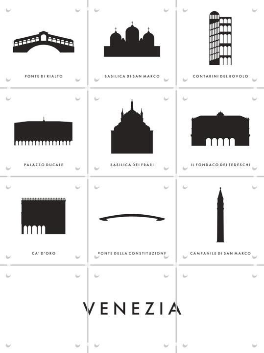 Venezia Architectuur Collage Box