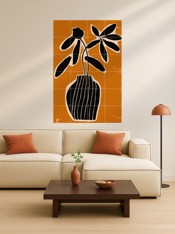 Ochre Still life No2
