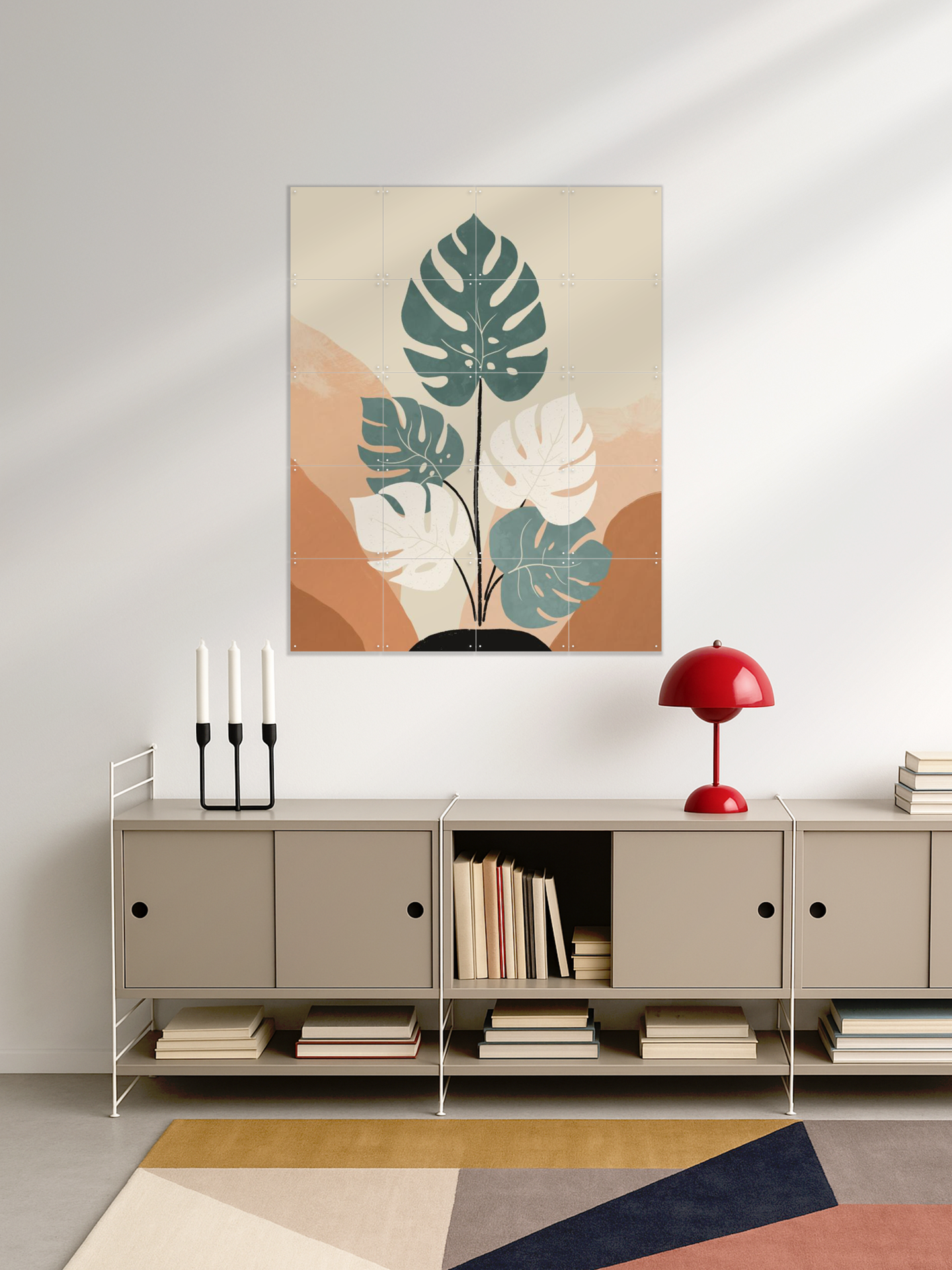 Retro Monstera
