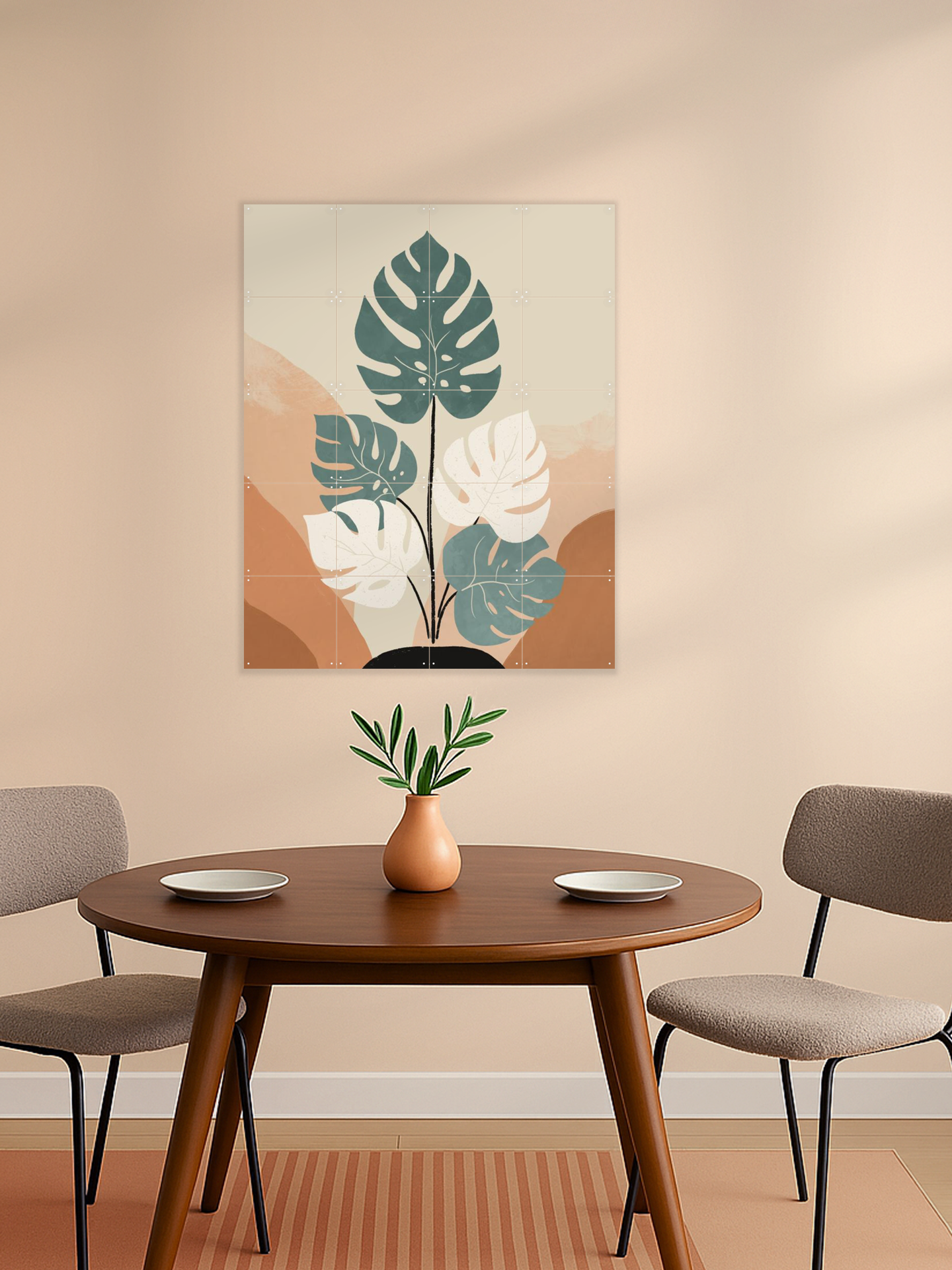 Retro Monstera