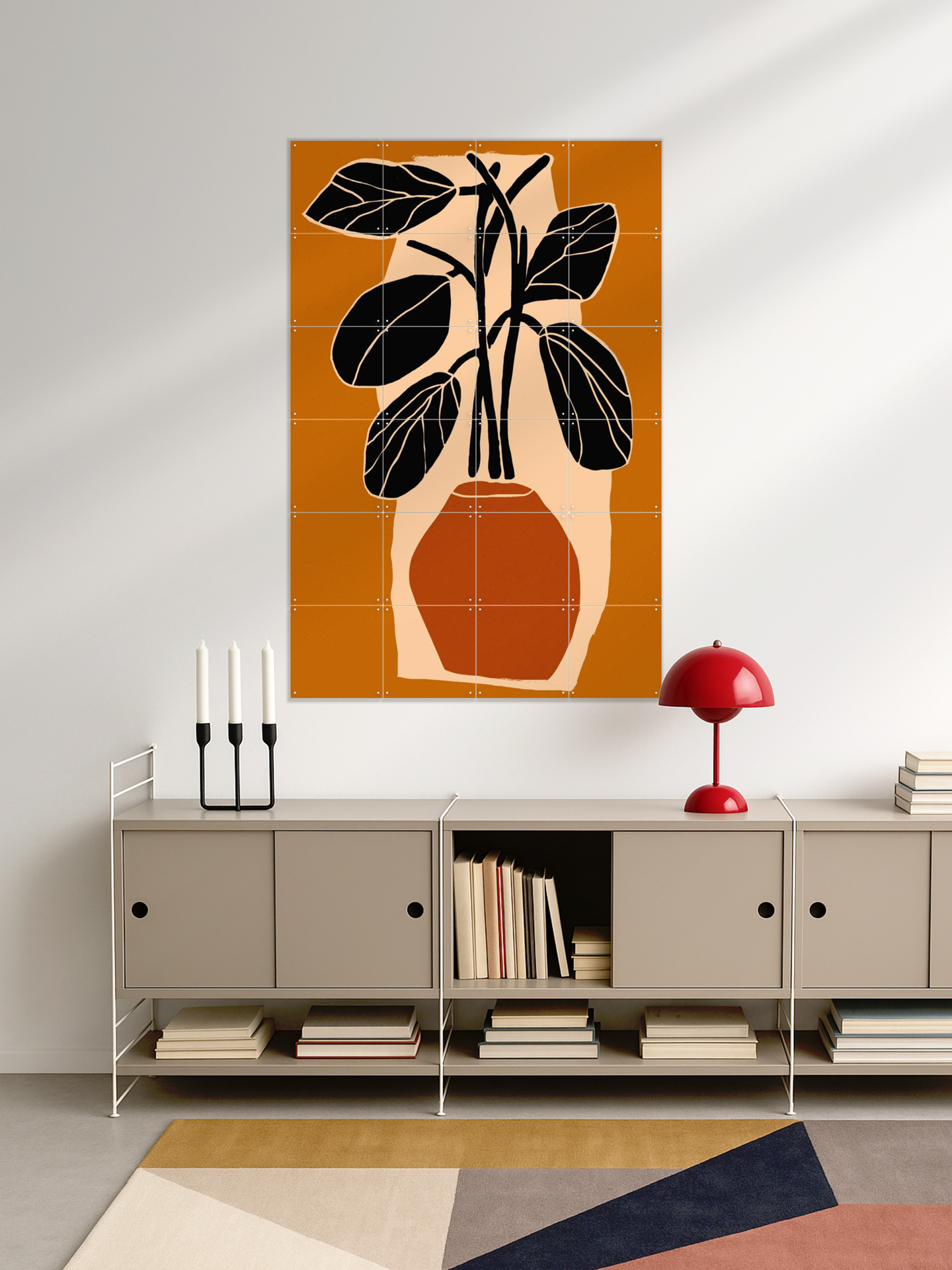 Bold Leaf Silhouette