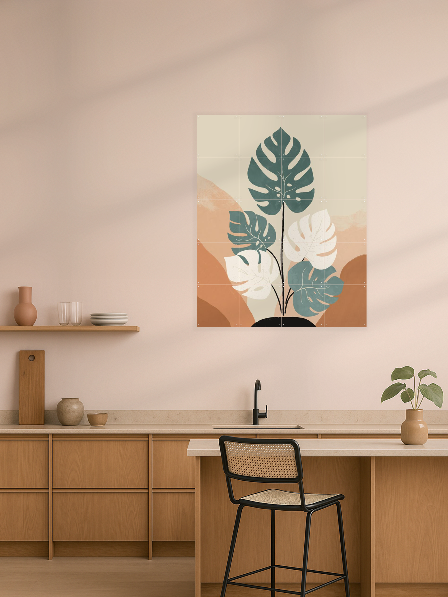 Retro Monstera