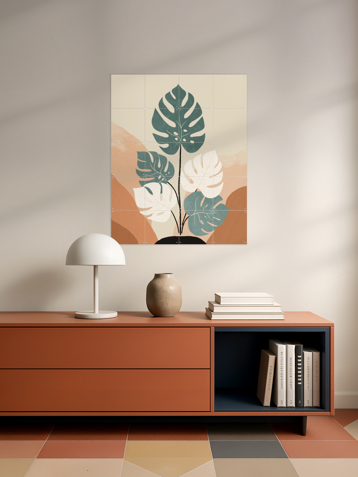 Retro Monstera