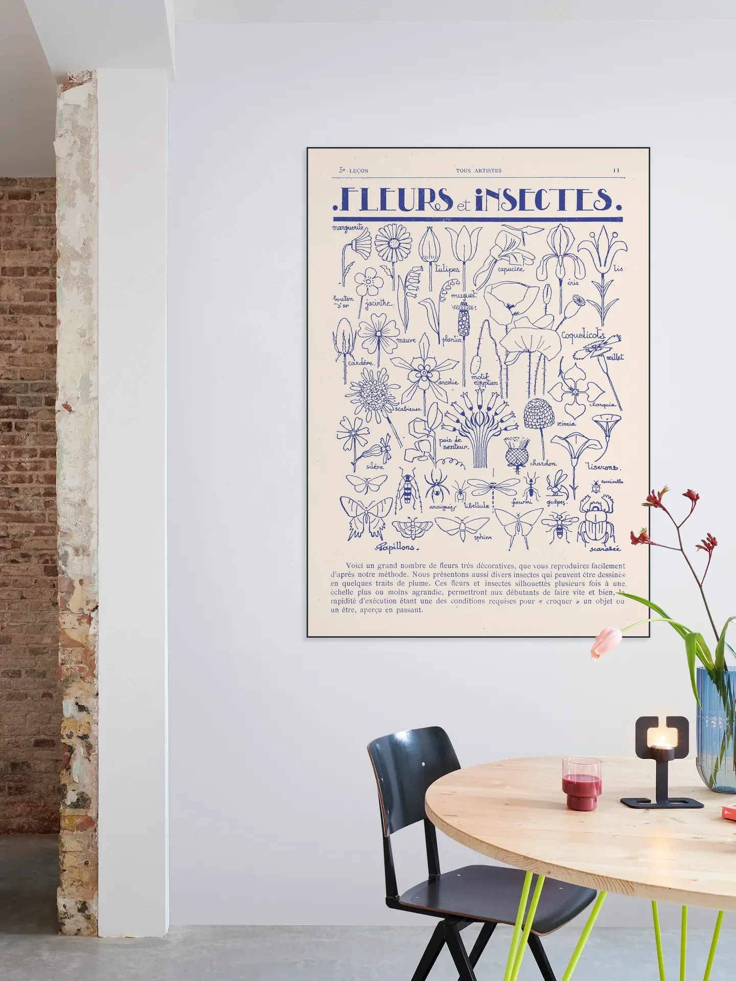 Fleurs et Insectes
